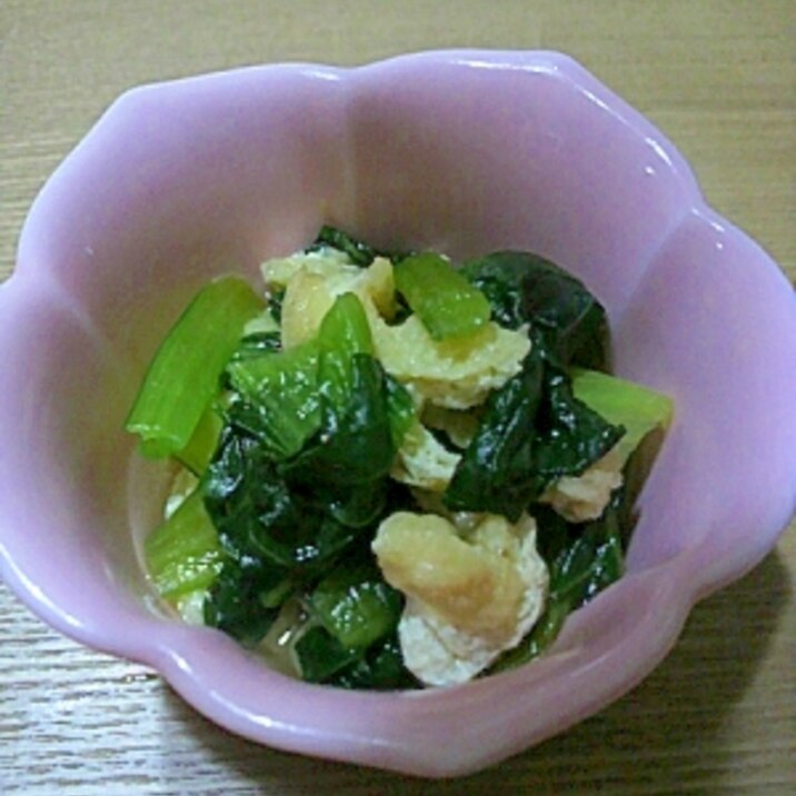 小松菜の簡単煮物